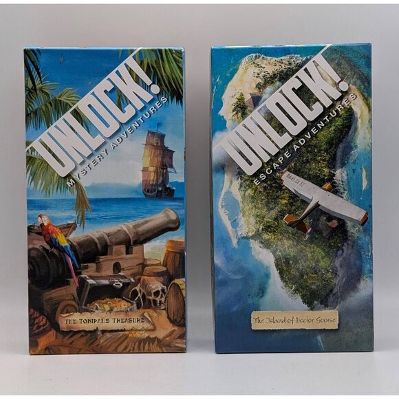 Unlock Island Of Doctor Goorse and Tonipals Treasure Adventure Games Bundle Lot - Picture 3 of 6